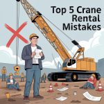 Top 5 Mistakes Contractors Make While Renting Cranes – And How to Avoid Them