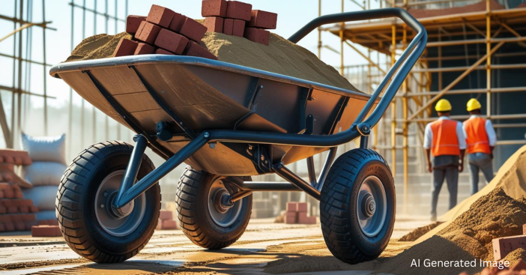 wheel barrow trolley